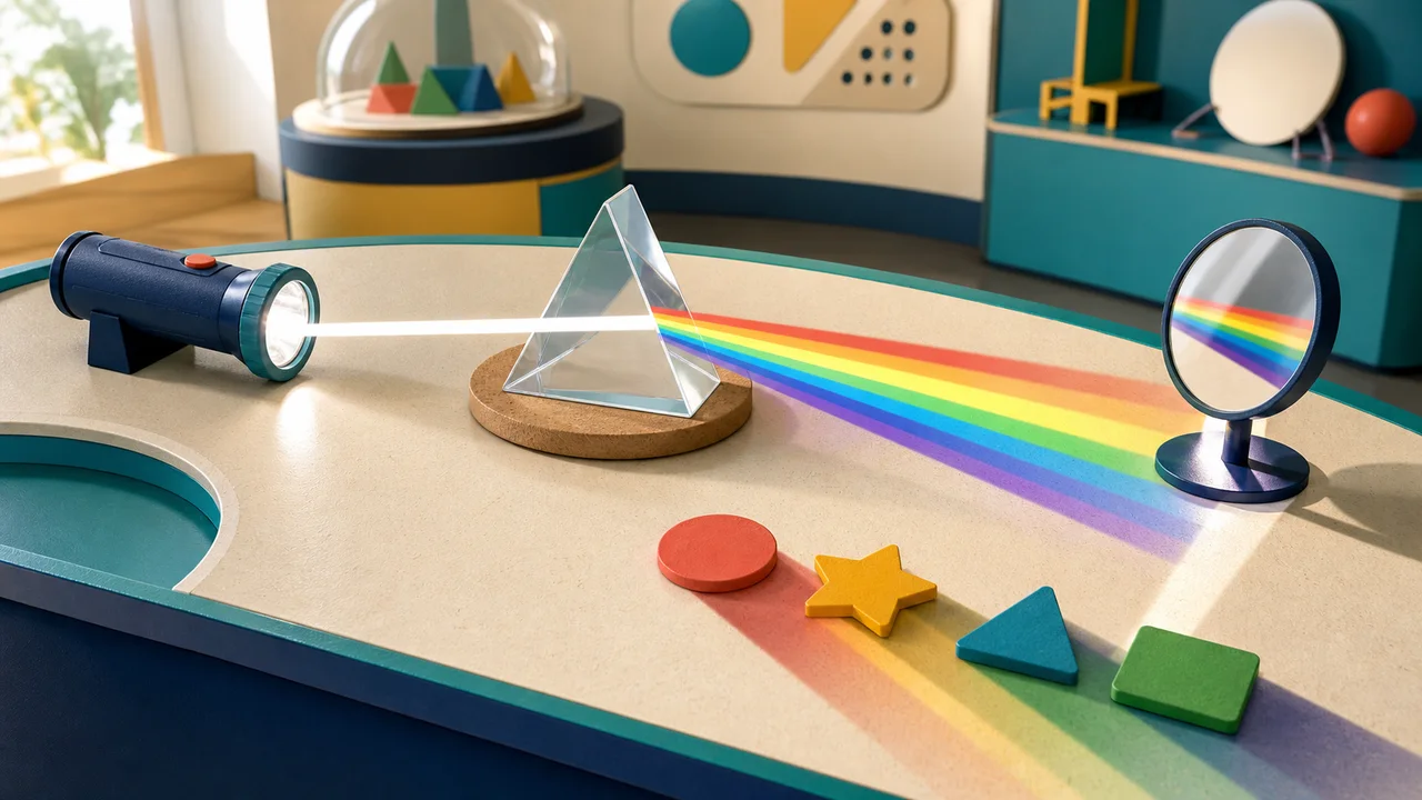 STEM illustration for Light Lab